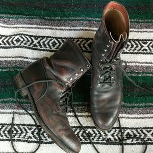 Justin Boots, lace-up boots
